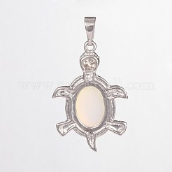 Черепаха Opalite подвески&nbsp;G-D648-03-RS