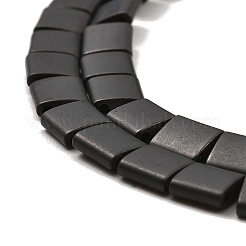 Гальванические нити матовых немагнитных синтетических гематитовых бусин&nbsp;G-G089-B01-16