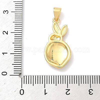 Латунь эмаль подвески&nbsp;KK-H534-06G-01-1