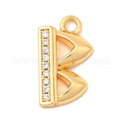 Латунные микро проложить кубического циркония подвески KK-C117-12G-B-1