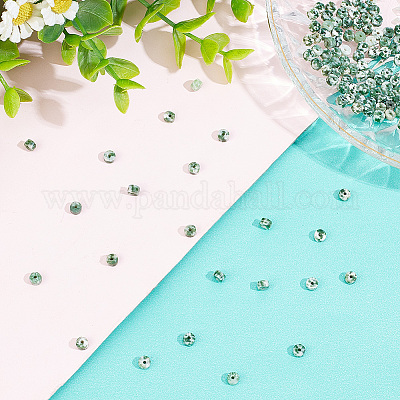 1 нить натуральных бус из яшмы с зелеными пятнами&nbsp;G-GO0001-22-1