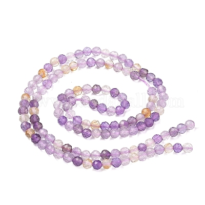 Природные Аметрин бисер нитей&nbsp;G-K407-A01-3mm-1