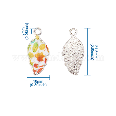 Подвески из эмали и сплава&nbsp;PALLOY-TAC0009-25P-1