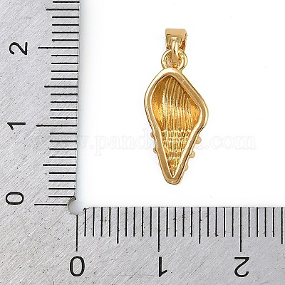 Латунь эмаль подвески&nbsp;LS-KK-P332-01B-G-1