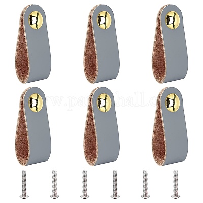 Кожаная ручка&nbsp;LS-DIY-WH0182-19E-1