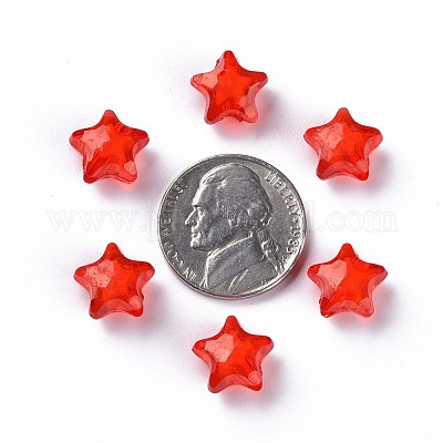 Прозрачные акриловые бусины TACR-S152-01A-712-1