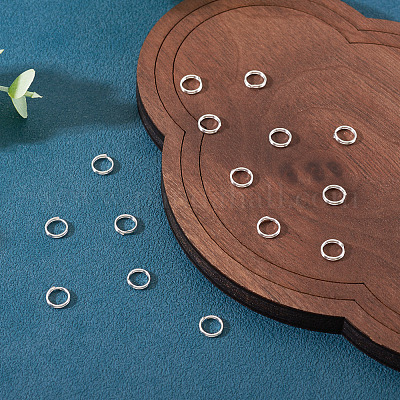 925 серебряное разделенное кольцо для прыжков&nbsp;STER-TA0001-48C-1