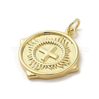 Латунные подвески&nbsp;LS-KK-E091-07G-1