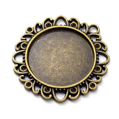 Сеттинги для кабошонов или кулона PALLOY-P224-03AB-1