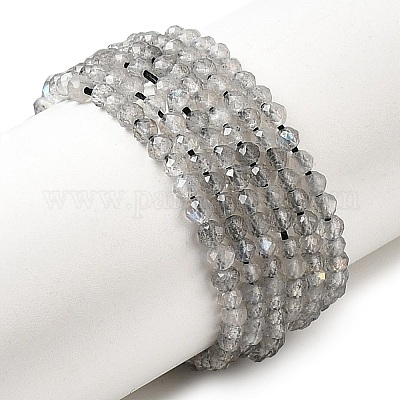 Природные лабрадорита бисер нитей&nbsp;G-H336-A08-02-1