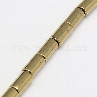 Гальванизировать немагнитных синтетический гематит бисер пряди G-J162-B-M-1