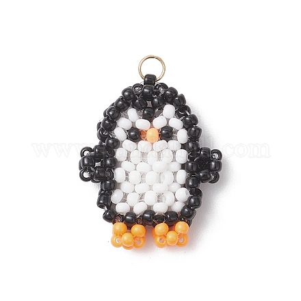 Стеклянные подвески из бисера PALLOY-MZ01130-1