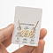 201 Stainless Steel Hollow Angel Number Pendant Necklaces for Women, Golden, Number 666, 17.72 inch(45cm)