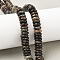 Natural Biotite Beads Strands, Disc, 10~10.5x3.5~4mm, Hole: 1.2mm, about 100pcs/strand, 14.96''(38cm)