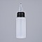 30ml Plastic Glue Bottles, White, 7.5x2.9cm, capacity: 30ml