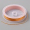 10M Polyester Round Thread, for Craft Tassel Making, Chocolate, 9-Ply, 0.3mm, about 10.94 Yards(10m)/Roll