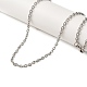 202 ожерелья из нержавеющей стали с цепочкой STAS-A100-11P-1