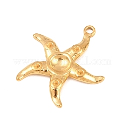 Подвеска из нержавеющей стали 304 со стразами&nbsp;STAS-K322-03G