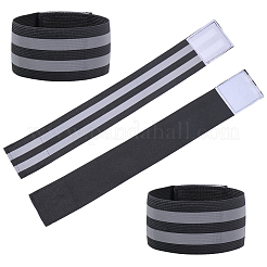 4 шт. полиэстеровые светоотражающие браслеты&nbsp;AJEW-CN0005-23A