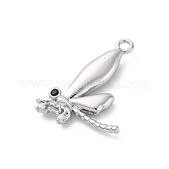 Подвески латунные горный хрусталь&nbsp;KK-E793-09P