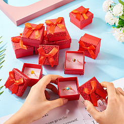 Бант картон бумага кольца подарочные коробки для хранения&nbsp;CON-TAC0001-16B