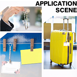 6шт. брелок из натурального розового кварца и кварцевого кристалла&nbsp;KEYC-GF00005