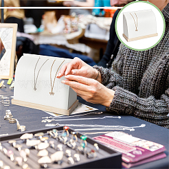 Подставки для ожерелья из искусственной кожи NDIS-WH0006-19A