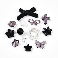 Прозрачные и непрозрачные акриловые бусины&nbsp;TACR-T028-26A