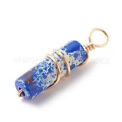 Кулоны из натуральной императорской яшмы&nbsp;PALLOY-JF01817-08