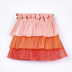 Подвеска из рафии с кисточкой&nbsp;FIND-T023-05