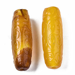 Природного серого агата бисера&nbsp;G-S359-340D