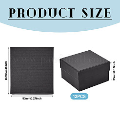 Прямоугольные бумажные подарочные коробки для ювелирных изделий&nbsp;CON-TAC0010-91H