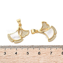 Латунные микро проложить кубического циркония подвески&nbsp;KK-U070-25G