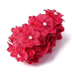 2 ярд цветочной кружевной отделки из полиэстера&nbsp;OCOR-CY0001-19B