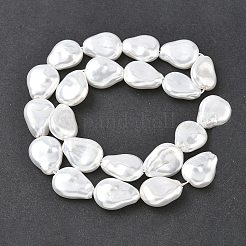 Гальванизированное непрозрачное стекло имитация жемчужных нитей&nbsp;EGLA-D302-02F