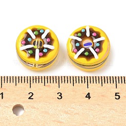 Прозрачные стеклянные эмалевые бусины&nbsp;LAMP-U004-05B-02