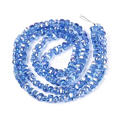 Гальванизируйте прозрачное стекло бисер нитей&nbsp;EGLA-N022-09A-B05