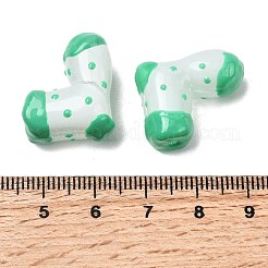 Стеклянные эмалевые бусины ручной работы&nbsp;GLAA-K070-04A