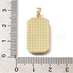 Латунные эмалевые подвески с картами таро&nbsp;KK-R212-02G-02