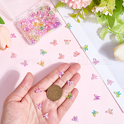 100 шт. светящиеся смоляные декодированные кабошоны&nbsp;MRMJ-SP0001-30