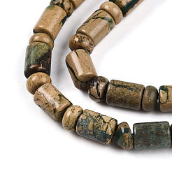 Нити бусин из натурального камня вердит&nbsp;G-N346-03A-06