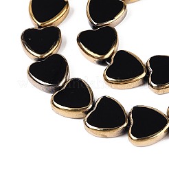 Стеклянные бусины с гальваническим покрытием &nbsp;EGLA-T021-23C