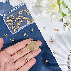 40 шт. подвески из латуни и АБС-пластика с имитацией жемчуга&nbsp;KK-BBC0022-15