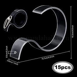 Прозрачная акриловая стойка для отдельных ремней&nbsp;ODIS-WH0080-13A