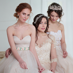 5 ярд лент из органзы для вышивки в китайском стиле OCOR-FG0002-18