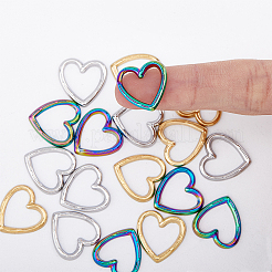 18 шт. 3-х цветное соединительное кольцо из нержавеющей стали 304&nbsp;STAS-UN0045-75