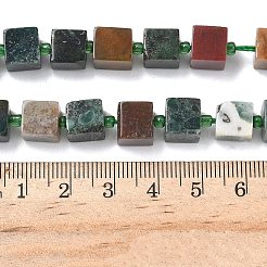 Природного индийского агата бисер нитей&nbsp;G-D338-A15