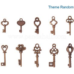 Тибетский стиль ключевые подвески&nbsp;TIBEP-PH0004-16AB