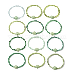 12 шт. браслет из окрашенной синтетической черепахи&nbsp;BJEW-JB13502-02