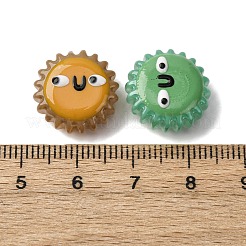 Бусины из стеклянной эмали&nbsp;LAMP-Q045-01G